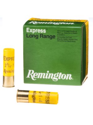 Remington Ammo Express Long Range, 2-3/4″, 1oz, 4 Shot, 20ga, 25rd