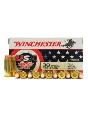 Winchester USA Target Pack – .38 Special – 130gr – 50rd