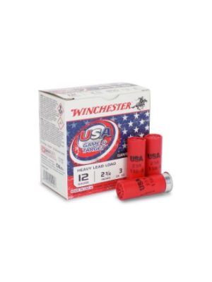Winchester Ammo USA Game and Target, 2-3/4″, 1-1/8oz, 25rd