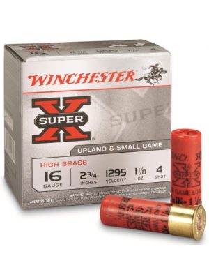 Winchester 16 GAUGE 2-3/4 1295 1-1/8 High Brass Heavy Game