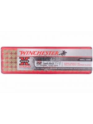 Winchester Super-X Super Speed .22LR 37gr HP – 2000 RDS