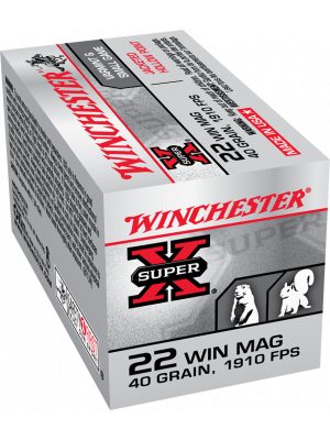 Winchester Super-X 40gr .22 Magnum – 50rd