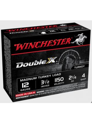 Winchester Ammo Double-X, 3-1/2″, 2-1/4oz, 12ga, 10rd