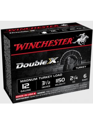 Winchester Ammo Double-X, 3-1/2″, 2-1/4oz, 12ga, 10rd