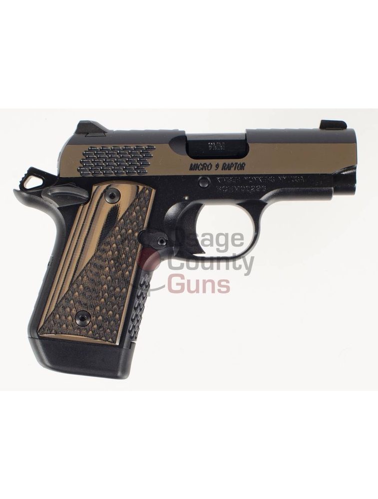Kimber Micro 9 Raptor, Collector Edition, 9mm, 3.15″ BBL, 7rd