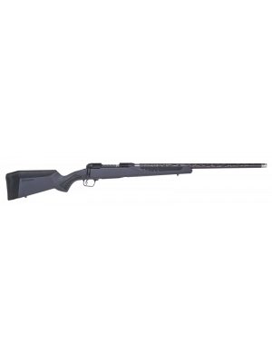 Savage 110 ULTRALITE 308 WIN 22″ BBL. Short Action, Skeletonized Stainless Receiver with Melonite Finish, Proof Research Stainless Barrel with Carbon Fiber Wrap, Threaded 5/8-24, Grey Synthetic Stock with AccuFit, AccuTrigger, Spiral Fluted Bolt, D