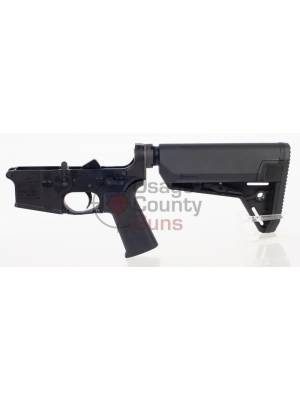 Aero Precision AR15 Complete Lower Receiver w/ MOE SL Grip & SL-S Carbine Stock – Anodized
