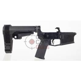 Aero Precision M4E1 Pistol Complete Lower, MOE-K2 Grip & SBA3 Brace