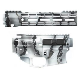 Aero Precision M4E1 Builder Set w/ 9″ Atlas S-One M-LOK Handguard, Arctic Tundra