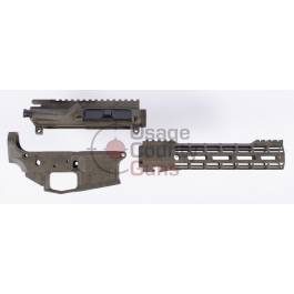 Aero Precision M4E1 Builder Set – BDL Halftone OD – 9″ Atlas S-One M-LOK