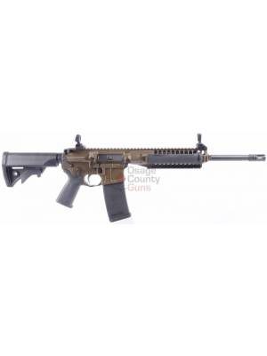 LWRC IC A2 Rifle 5.56mm NATO 14.7″ Pinned – Patriot Brown