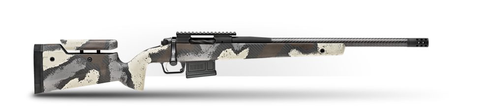 MODEL 2020 WAYPOINT RIFLE, ADJUSTABLE W/ CARBON FIBER BARREL 6 CM|RIDGELINE CAMO (BAW9206CMCFDA)