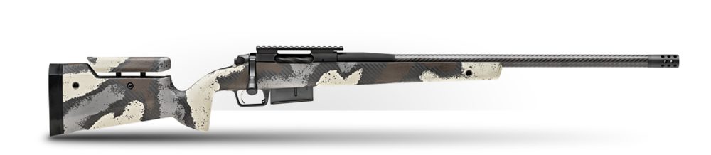 MODEL 2020 WAYPOINT RIFLE, ADJUSTABLE W/ CARBON FIBER BARREL 6.5 PRC|RIDGELINE CAMO (BAW92465PRCCFDA)