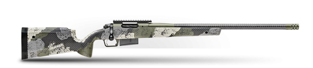 MODEL 2020 WAYPOINT RIFLE W/ CARBON FIBER BARREL 6.5 PRC|EVERGREEN CAMO (BAW92465PRCCFG)
