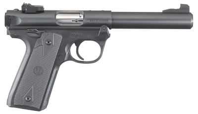 RUGER MARK IV 22/45 .22 LR 5.5″ BULL BARREL 10-ROUNDS
