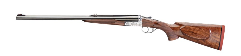 Rizzini USA Rhino Express Turkish Walnut .500 Nitro 26″ Barrel 2-Rounds Open Sights-Flip Up Leafs and Orange Front Bead