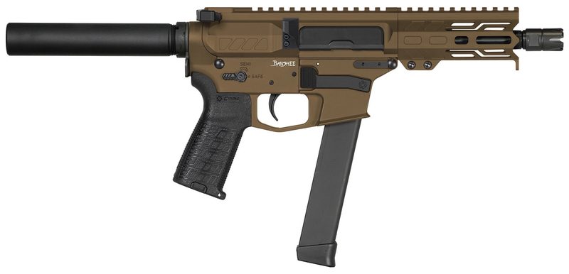 CMMG BANSHEE MKGS BRONZE 9MM 5″ BARREL 33-ROUNDS NO BRACE