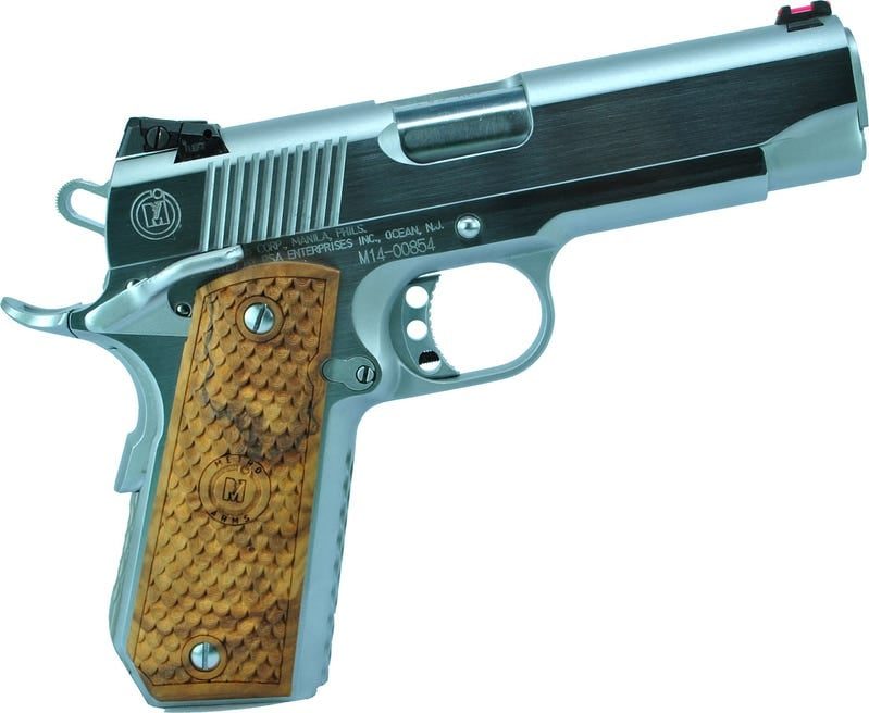 AMERICAN CLASSIC 1911 BOBCUT CHROME .45 ACP 4.25″ BARREL 8-ROUNDS