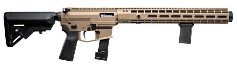 ANGSTADT ARMS VANQUISH-9 FLAT DARK EARTH 9MM 16″ BARREL 17-ROUNDS INTEGRALLY SUPPRESSED