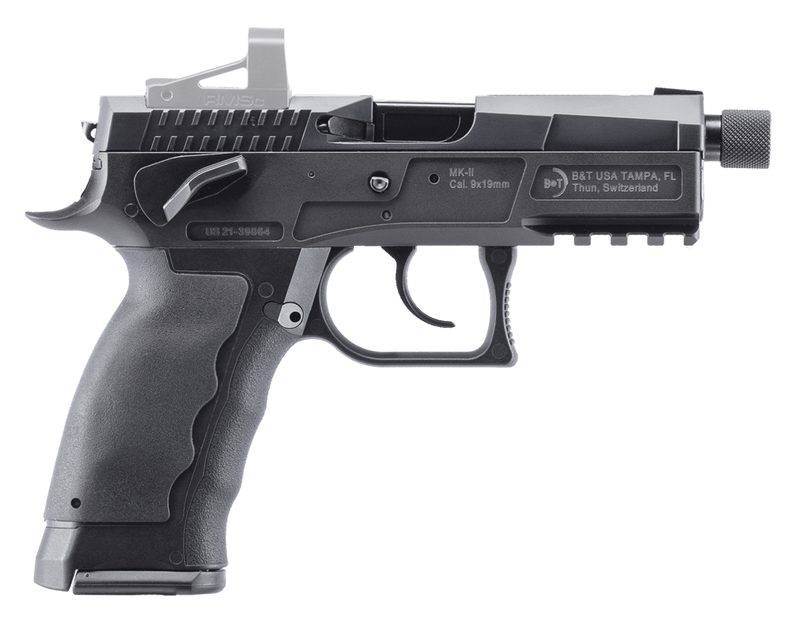 B&T MK-II 9MM 4.3″ BARREL 17-ROUNDS