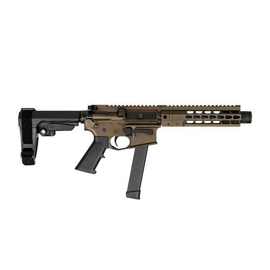 BRIGADE BM-9 PISTOL MIDNIGHT BRONZE 9MM 9″ BARREL 33-ROUNDS