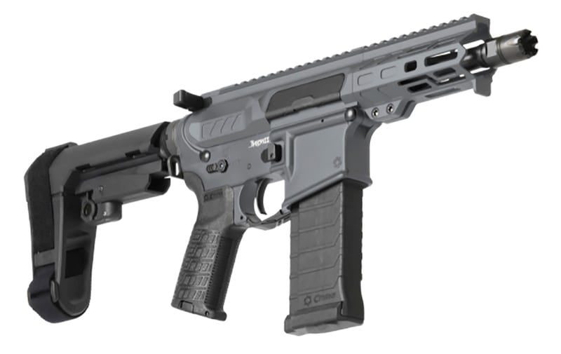 CMMG BANSHEE MK4 PISTOL SNIPER GREY 5.7 X 28 5″ BARREL 40-ROUNDS RIPBRACE