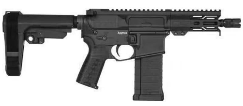 CMMG BANSHEE MK4 ARMOR BLACK 5.7X28 5″ BARREL 40 ROUNDS RIPBRACE