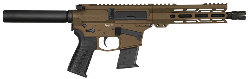 CMMG BANSHEE MK57 MIDNIGHT BRONZE 5.7 X 28 8″ BARREL 20-ROUNDS