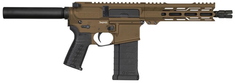 CMMG BANSHEE MK4 MIDNIGHT BRONZE 5.7 X 28 8″ BARREL 32-ROUNDS