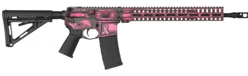 CMMG MSR BRST CANCER RIFLE .223 / 5.56 16″ BARREL 30 ROUNDS