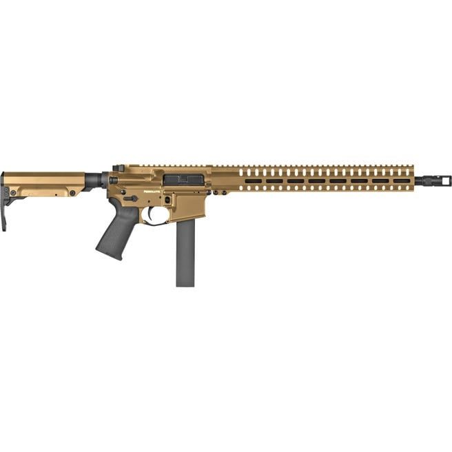 CMMG RESOLUTE 300 MK9 BRONZE 9MM 16.1″ BARREL 32-ROUNDS AR THREADED