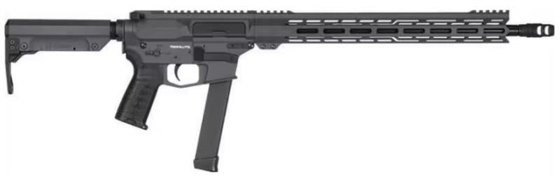 CMMG RESOLUTE MKGS 9MM 16.1″ BARREL 32 ROUNDS FITS GLOCK MAGAZINE COMPATIBLE SNIPER GREY