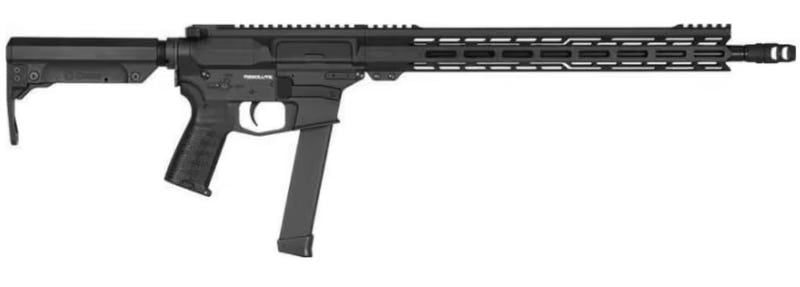 CMMG RIFLE RESOLUTE MKGS 9MM 16.1″ 32 ROUNDS GLOCK MAGAZINE COMPATIBLE ARMOR BLACK