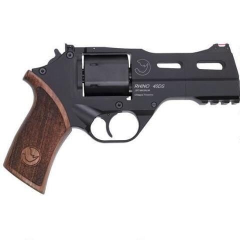 CHIAPPA FIREARMS RHINO 40DS BLACK 9MM 4″ BARREL 6-ROUNDS