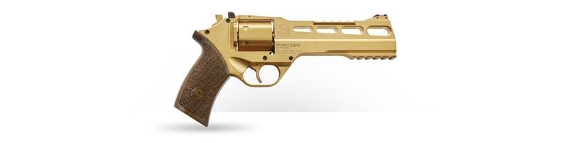 CHIAPPA FIREARMS RHINO 357 MAGNUM 6″ BARREL 6 ROUNDS GOLD FINISH