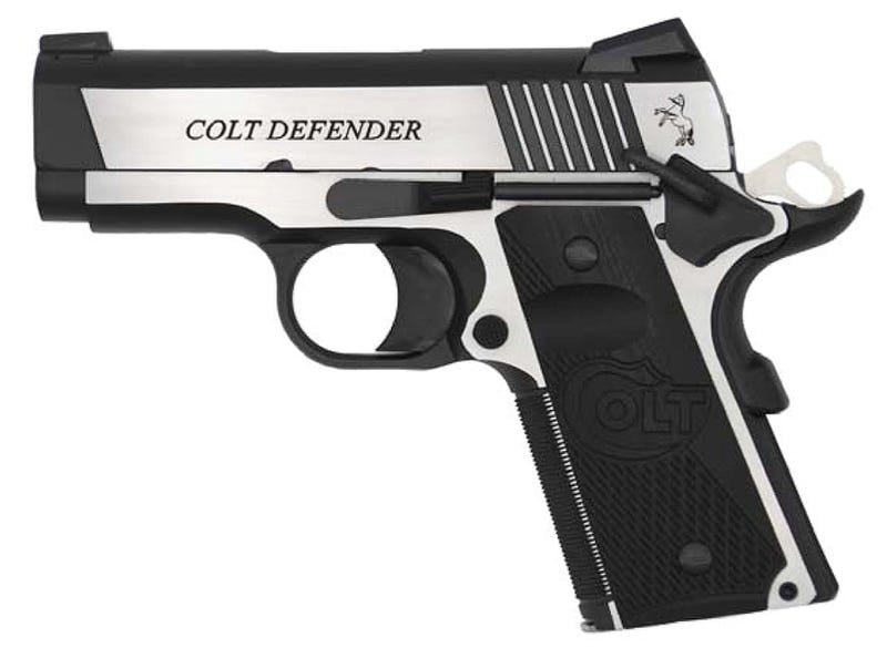 COLT FIREARMS 1911 COMBAT ELITE DEFENDER STAINLESS / BLACK 9MM 3″ BARREL 8-ROUNDS