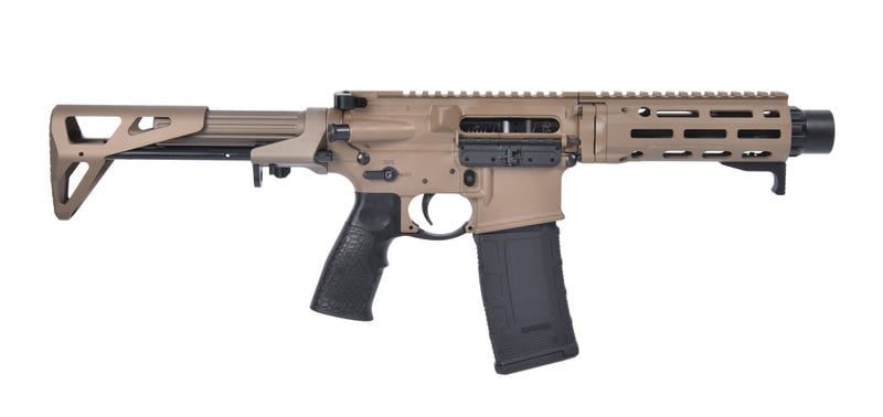 DANIEL DEFENSE DDM4 PDW SBR FLAT DARK EARTH .300 AAC BLACKOUT 7″ BARREL 30-ROUNDS