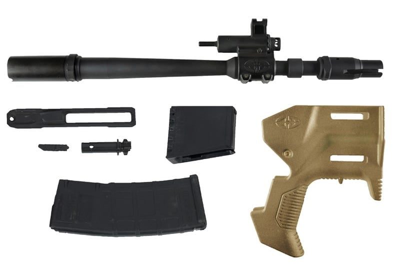 DESERT TECH MDRX CONVERSION KIT FLAT DARK EARTH 5.56 / .223 REM 11.5″ BARREL 30-ROUNDS