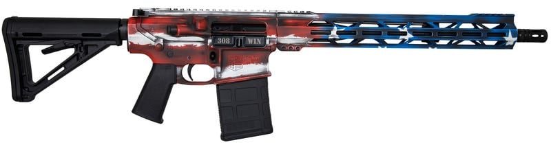 DIAMONDBACK CARBON DB10 RIFLE AMERICAN FLAG .308 WIN 16″ BARREL 20-ROUNDS