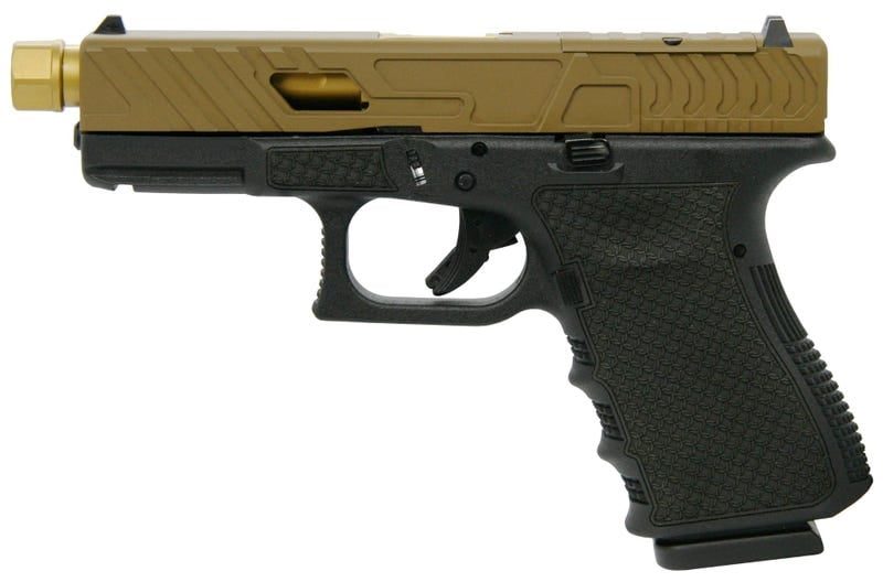GLOCK 19 GEN 3 COYOTE TAN 9MM 4.6″ BARREL 15-ROUNDS BEAR CUT SLIDE USA MADE