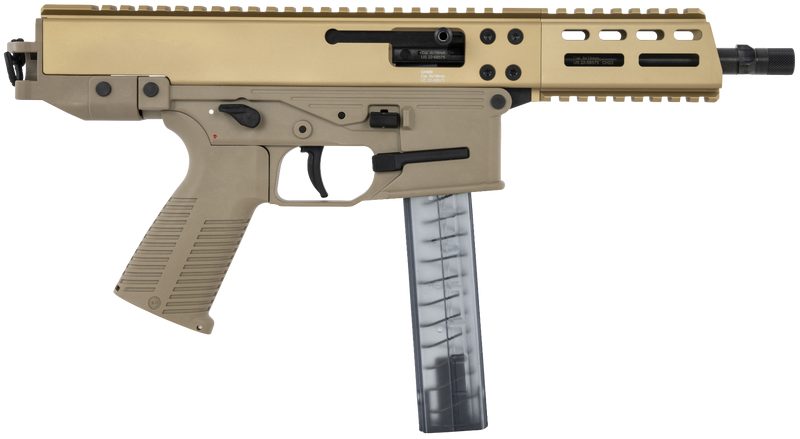 B&T GHM9 GEN2 COYOTE TAN 9MM 6.9″ BARREL 30-ROUNDS