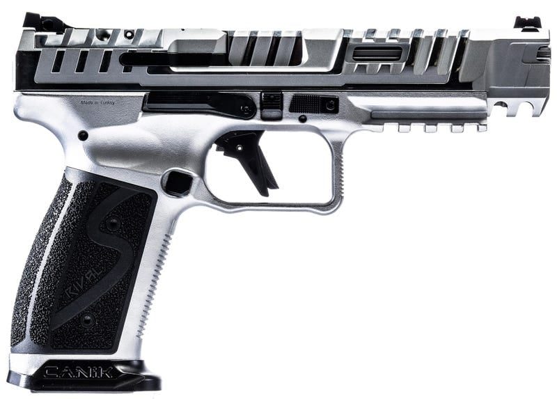 CANIK SFX RIVAL-S CHROME 9MM 5″ BARREL 18-ROUNDS 2 MAGS