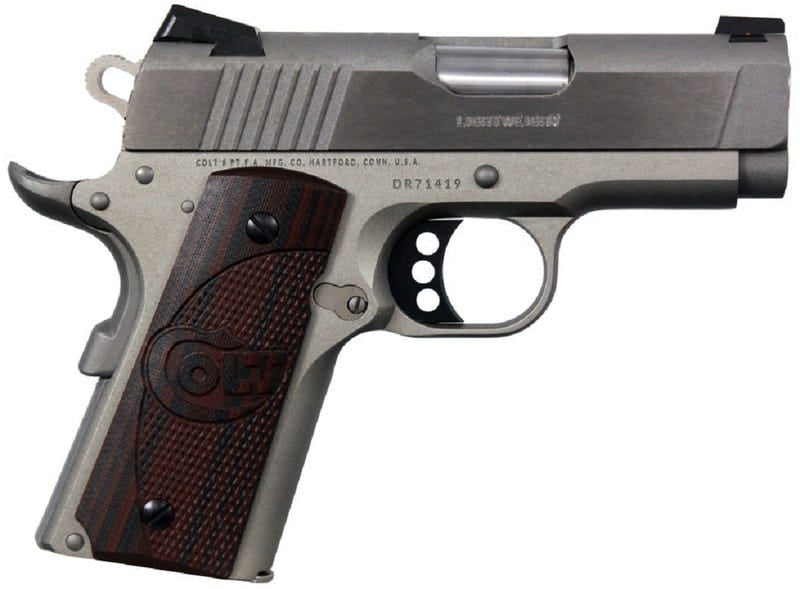 COLT 1911 DEFENDER STAINLESS .45 ACP 3″ BARREL 7-ROUNDS