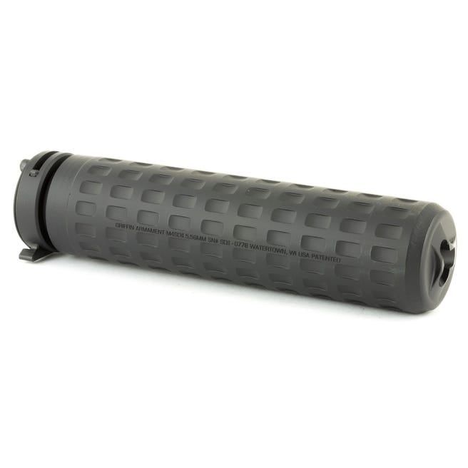 GRIFFIN ARMAMENT M4SD II SUPPRESSOR 5.56 NATO 6.6″-LENGTH WITH M4SD HAMMER COMP