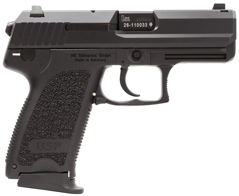 HECKLER AND KOCH USP40 COMPACT V7 LEM .40 SW 3.58″ BARREL 12-ROUNDS