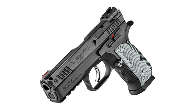 CZ Shadow 2 Compact Black / Grey 9mm 4″ Barrel 15-Rounds Optics Ready