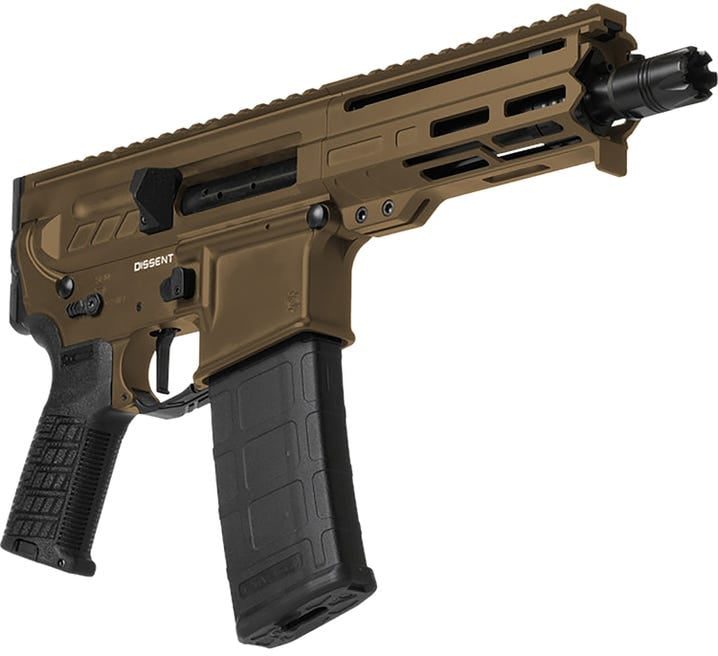 CMMG Dissent MK4 Midnight Bronze .300 AAC Blackout 6.5″ Barrel 30-Rounds No Brace