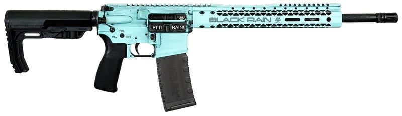 Black Rain Ordnance Fusion Tiffany Blue 5.56 16″ Barrel 30-Rounds