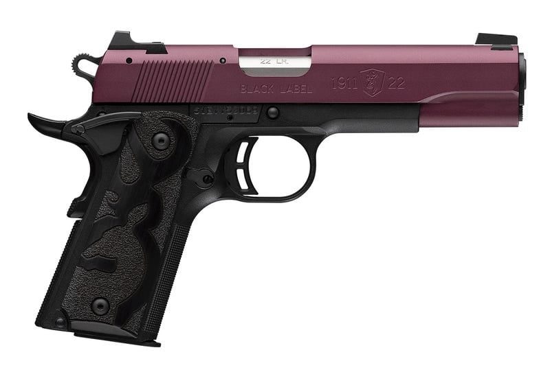 Browning 1911-22 Black Label Black Cherry .22 LR 4.25″ Barrel 10-Rounds