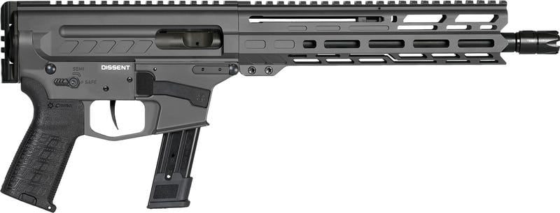 CMMG Dissent MK17 Tungsten 9mm 10.5″ Barrel 21-Rounds No Brace